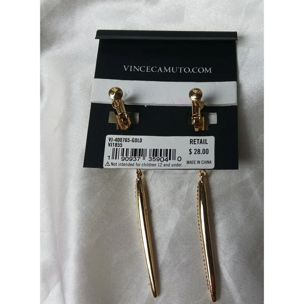 VINCE CAMUTO  CLIP ON EARRINGS